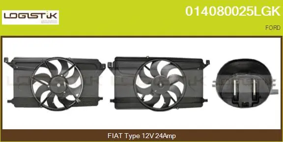 Electric Motor, radiator fan (014080025LGK)