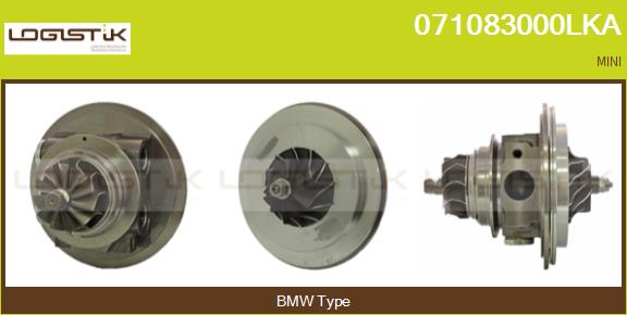 Core assembly, turbocharger (071083000LKA)