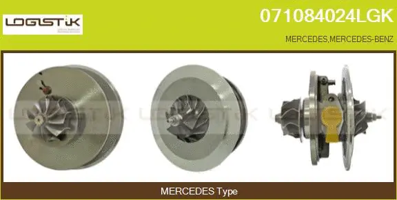 Core assembly, turbocharger (071084024LGK)