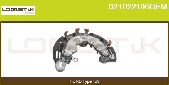 Rectifier, alternator (021022106OEM)