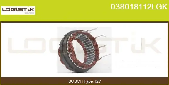Stator, alternator (038018112LGK)