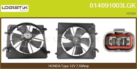 Electric Motor, radiator fan (014091003LGK)