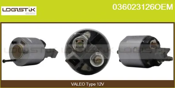 Solenoid Switch, starter (036023126OEM)