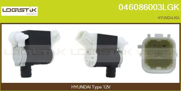 Washer Fluid Pump, window cleaning (046086003LGK)