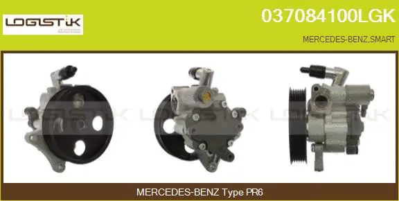 Hydraulic Pump, steering (037084100LGK)