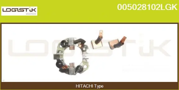 Holder, carbon brushes (005028102LGK)