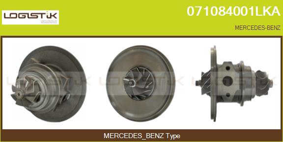 Core assembly, turbocharger (071084001LKA)