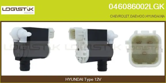 Washer Fluid Pump, window cleaning (046086002LGK)