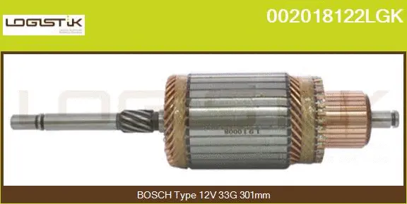 Armature, starter (002018122LGK)