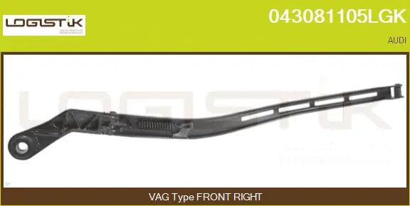 Wiper Arm, window cleaning (043081105LGK)