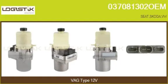 Hydraulic Pump, steering (037081302OEM)