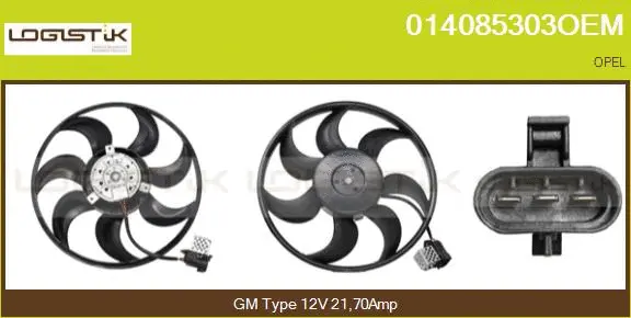 Fan, engine cooling (014085303OEM)