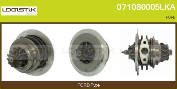 Core assembly, turbocharger (071080005LKA)