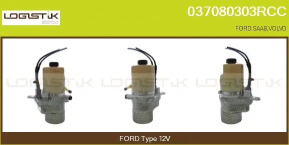 Hydraulic Pump, steering (037080303RCC)