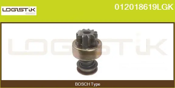 Pinion, starter (012018619LGK)