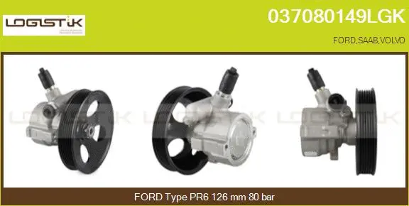 Hydraulic Pump, steering (037080149LGK)