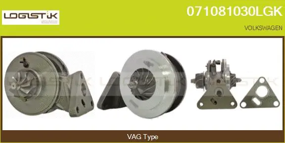 Core assembly, turbocharger (071081030LGK)