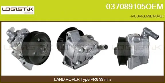 Hydraulic Pump, steering (037089105OEM)