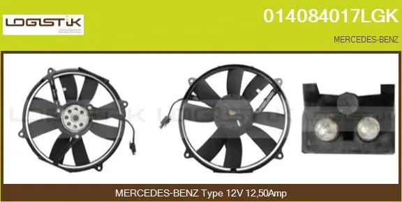 Electric Motor, radiator fan (014084017LGK)