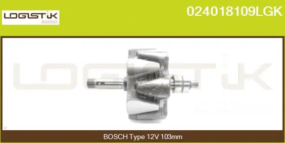 Rotor, alternator (024018109LGK)