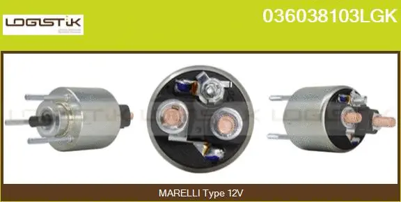 Solenoid Switch, starter (036038103LGK)