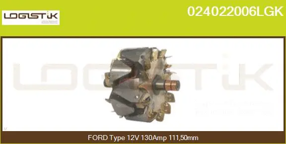 Rotor, alternator (024022006LGK)
