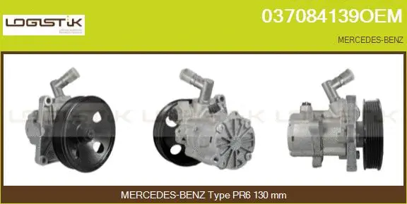 Hydraulic Pump, steering (037084139OEM)