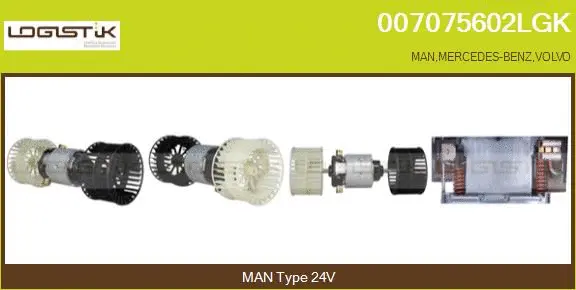 Interior Blower (007075602LGK)