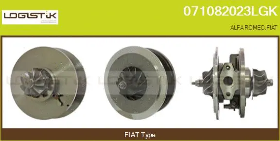 Core assembly, turbocharger (071082023LGK)