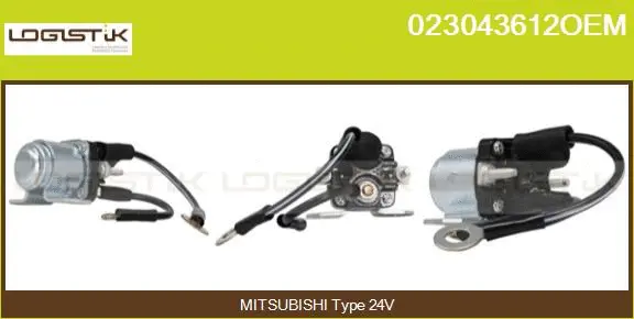 Relay, starter (023043612OEM)