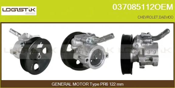 Hydraulic Pump, steering (037085112OEM)
