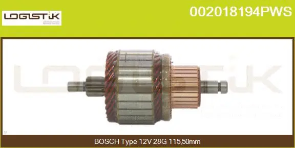 Armature, starter (002018194PWS)