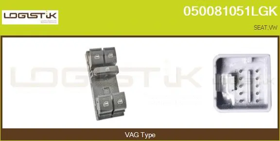 Switch, window regulator (050081051LGK)