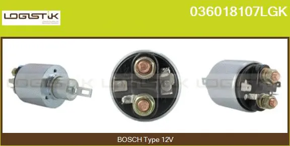 Solenoid Switch, starter (036018107LGK)