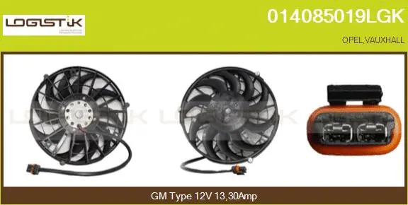 Electric Motor, radiator fan (014085019LGK)