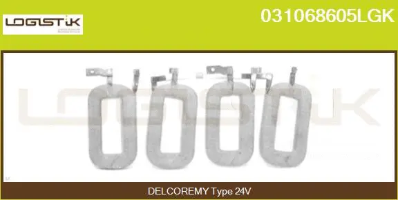 Field Winding, starter (031068605LGK)