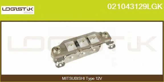 Rectifier, alternator (021043129LGK)