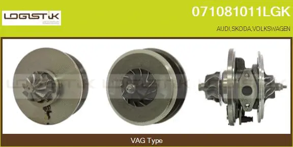 Core assembly, turbocharger (071081011LGK)