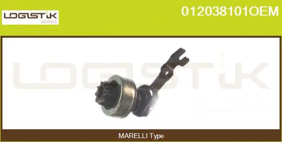 Pinion, starter (012038101OEM)