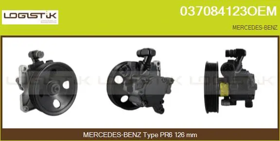 Hydraulic Pump, steering (037084123OEM)