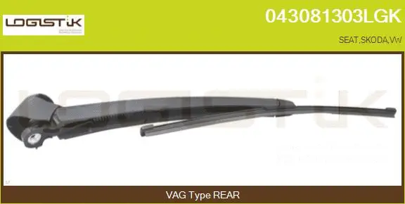Wiper Arm, window cleaning (043081303LGK)