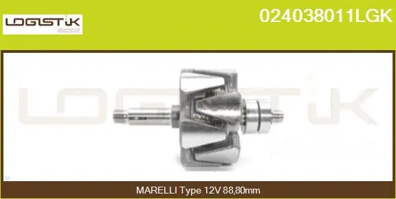 Rotor, alternator (024038011LGK)