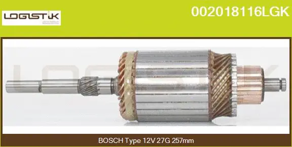 Armature, starter (002018116LGK)