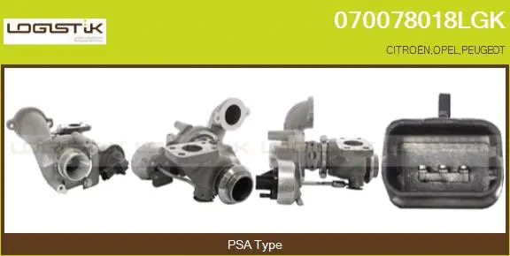 Charger, charging (supercharged/turbocharged) (070078018LGK)