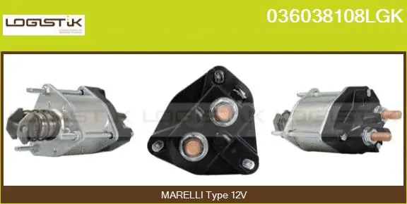 Solenoid Switch, starter (036038108LGK)