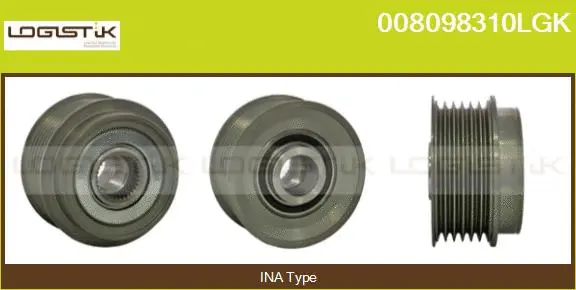 Belt Pulley, alternator (008098310LGK)