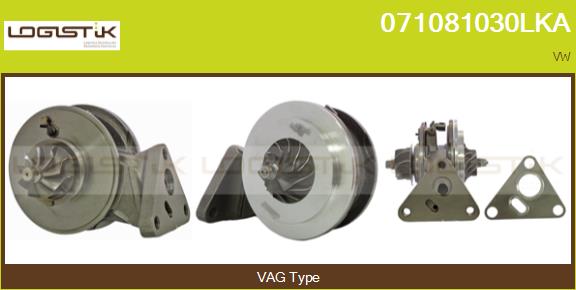 Core assembly, turbocharger (071081030LKA)