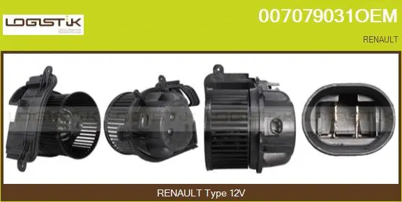 Interior Blower (007079031OEM)