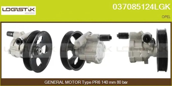 Hydraulic Pump, steering (037085124LGK)