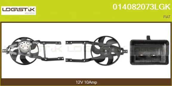 Electric Motor, radiator fan (014082073LGK)